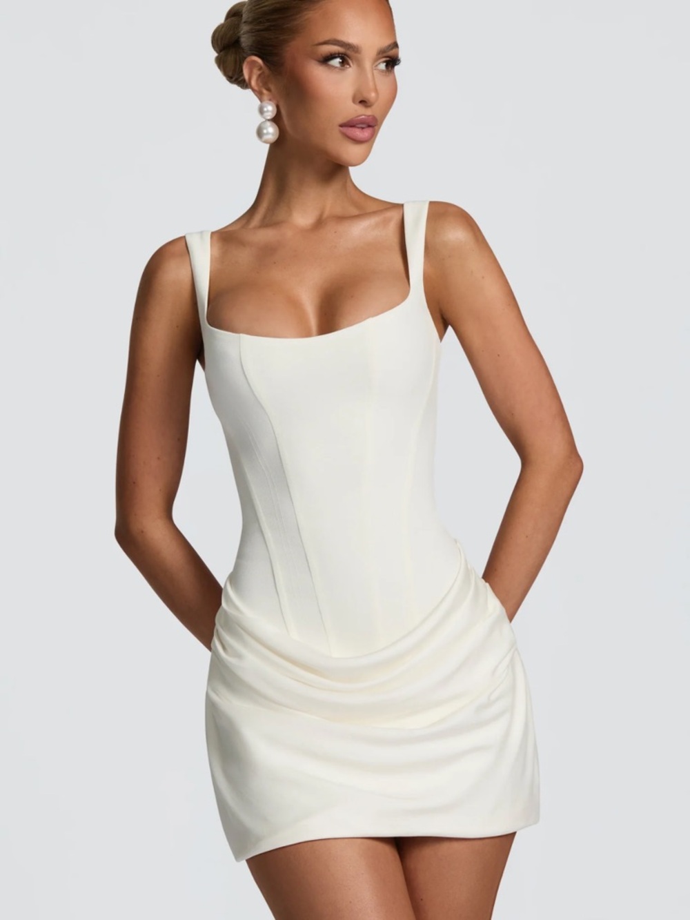 Cornelia Mini Dress - Ivory NWOT